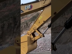 50.6T 352 Excavadora de gatos usada 332kw Confiabilidade comprovada Com balde de 3,4 M3
