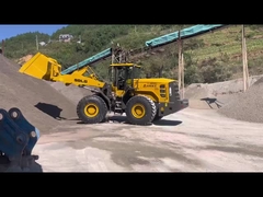 SDLG L968 carregador de rodas usado de alta velocidade com capacidade de 6m3